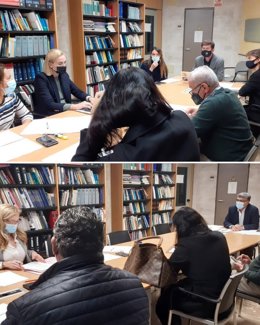 Comparecencias de Alberto Jarabo y Ramon Perpiny para presentar los presupuestos de sus áreas para 2022.