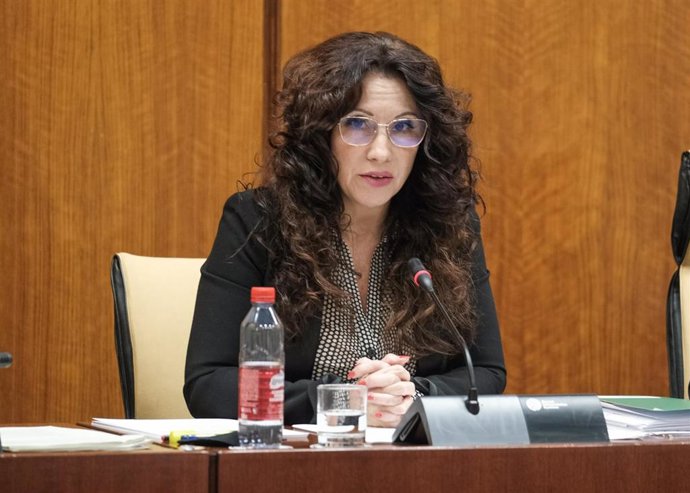 La consejera de Igualdad, Políticas Sociales y Conciliación, Rocío Ruiz, presenta los presupuestos en el Parlamento