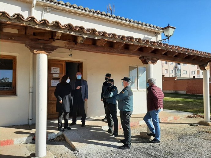 Instalaciones cedidas provisionalmente a la Guardia Civil en San Esteban de Gormaz