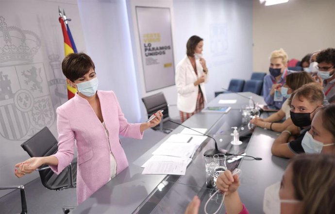 Archivo - La ministra Portavoz y ministra de Política Territorial, Isabel Rodríguez