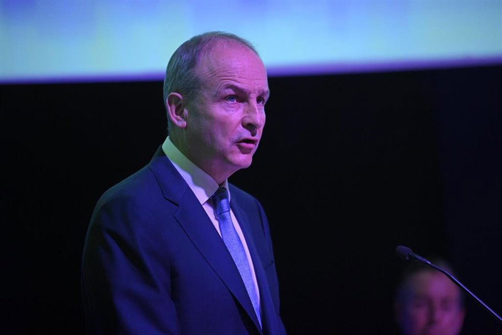 Archivo - El primer ministro de Irlanda, Michael Martin