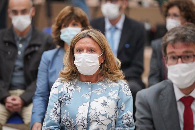 Archivo - La consejera de Salud del Departamento vasco, Gotzone Sagardui