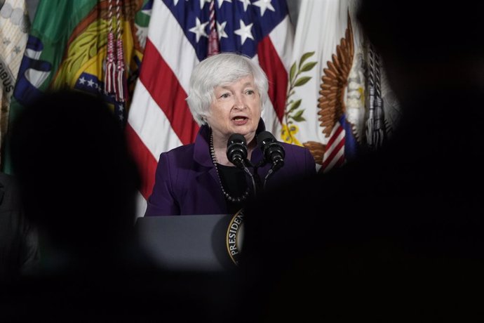 Archivo - La secretaria del Tesoro de Estados Unidos, Janet Yellen