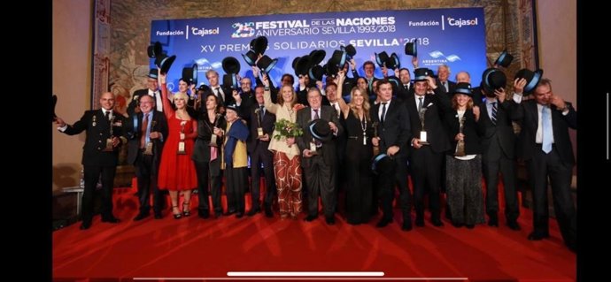 Imagen de la XV edición de los premios solidarios Festival de las Naciones.