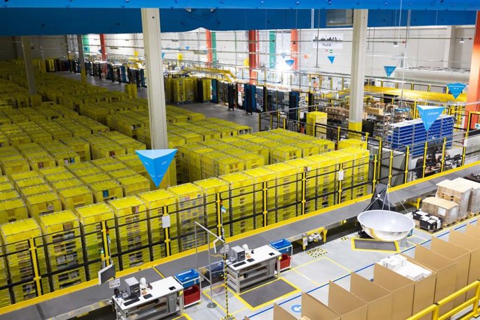 Centro de Amazon en Coslada para acelerar las entregas de los clientes Prime