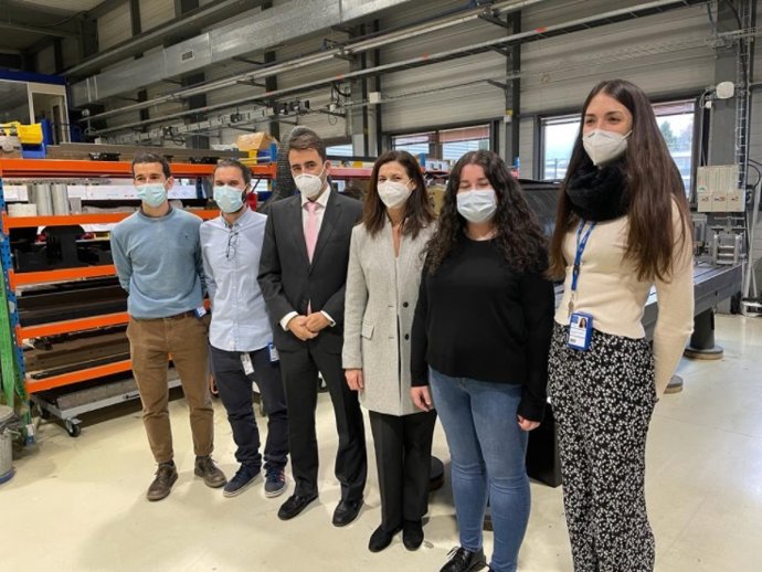 La secretaria general de Investigación del Ministerio de Ciencia e Innovación, Raquel Yotti, durante su visita al CERN, en Ginebra