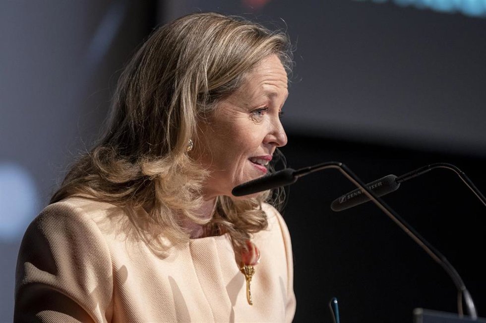 La vicepresidenta primera del Gobierno y ministra de Asuntos Económicos y Transformación Digital, Nadia Calviño.