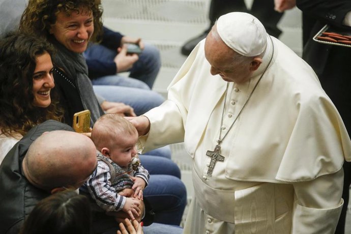El Papa en la audiencia general de este miércoles