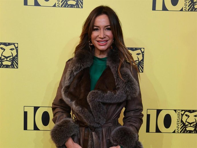 Cecilia Gómez, en el décimo aniversario del musical 'El Rey León'