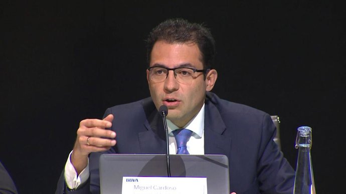 Archivo - El economista jefe para España de BBVA Research, Miguel Cardoso, en una imagen de archivo.