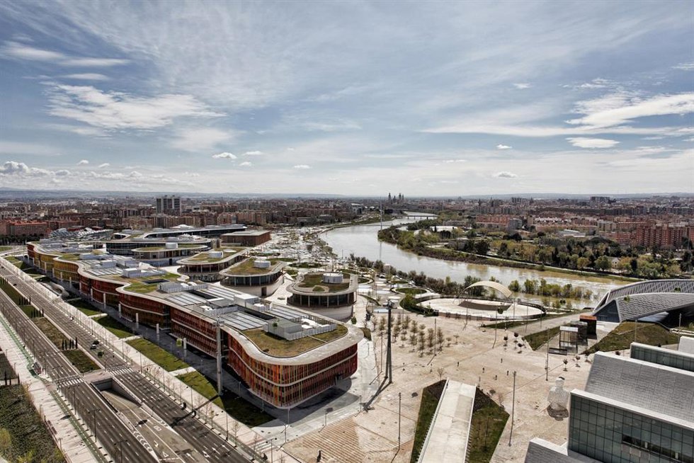 Archivo - Foto de archivo del recinto Expo de Zaragoza.