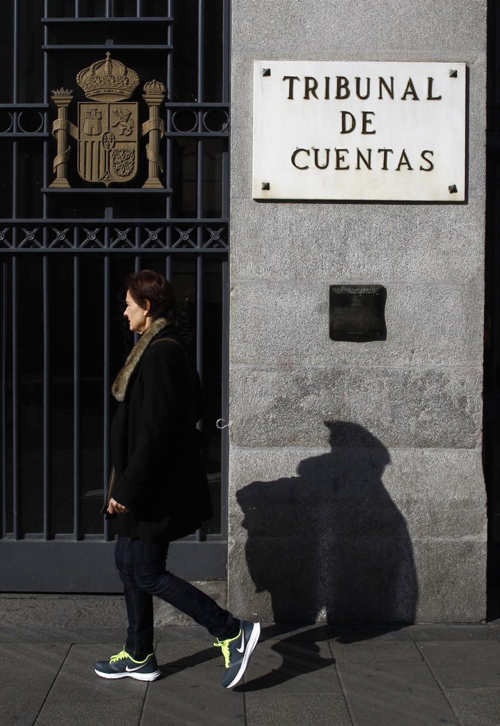 Archivo - Fachada del Tribunal de Cuentas