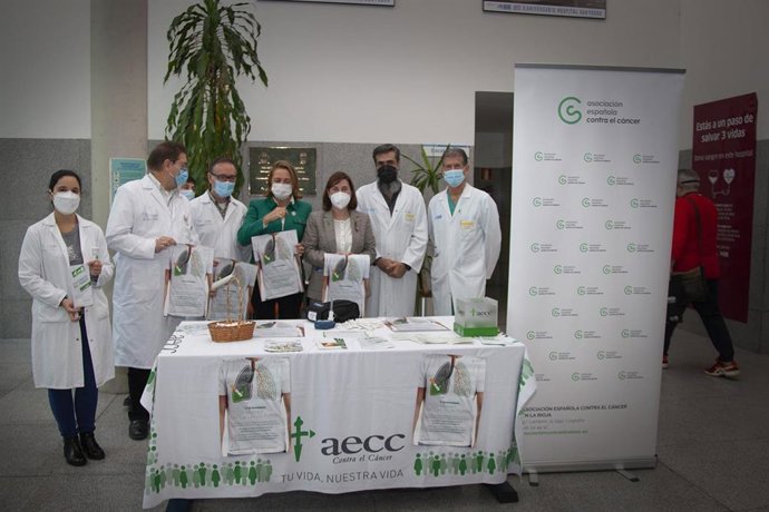 Mesa informativa contra el Cáncer de Pulmón