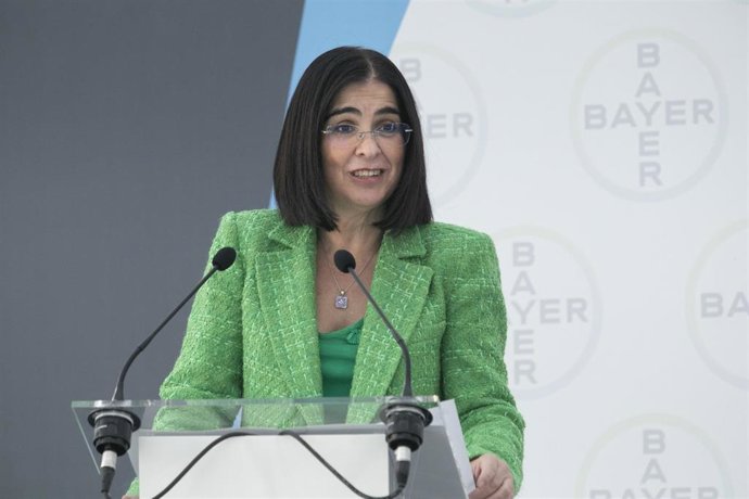 La ministra de Sanidad, Carolina Darias