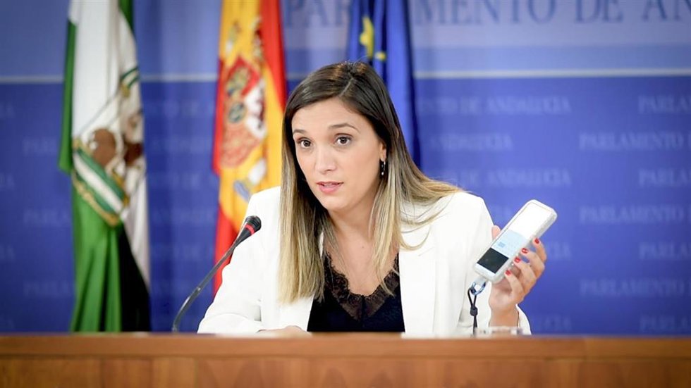 Archivo - La portavoz adjunta del PSOE en el Parlamento de Andalucía, María Márquez, en una foto de archivo.