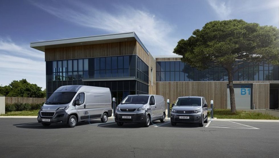 Vehículos comerciales eléctricos de Peugeot
