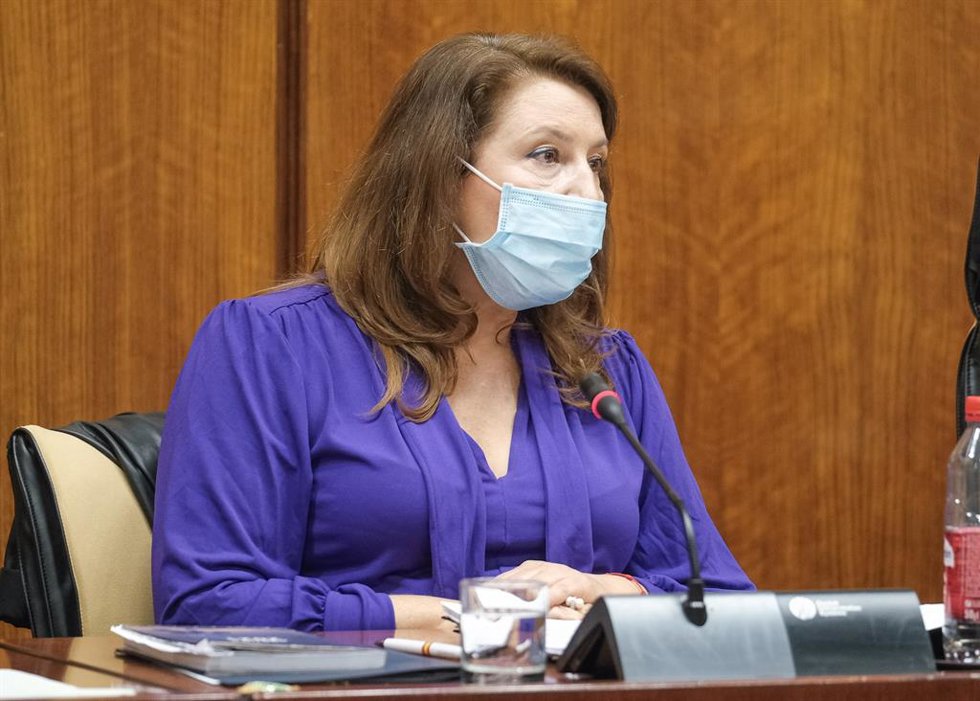 Carmen Crespo, en comisión parlamentaria para desgranar los presupuestos de su Consejería