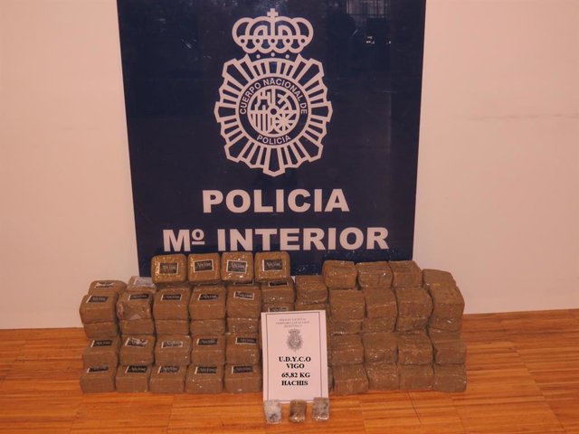 Droga inrtervenida mediante la operación