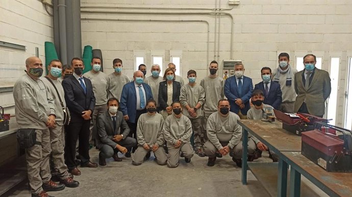 La consejera de Empleo, Formación y Trabajo Autónomo, Rocío Blanco, en la inauguración de la jornada 'Oportunidades Laborales en el sector de la construcción: Las claves'