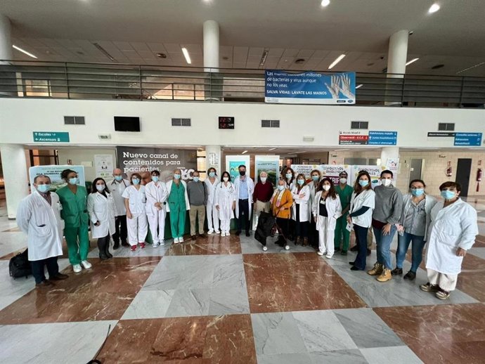 Profesionales del Hospital Son Lltzer.