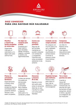 Angelini Pharma te propone 10 consejos para una Navidad más saludable