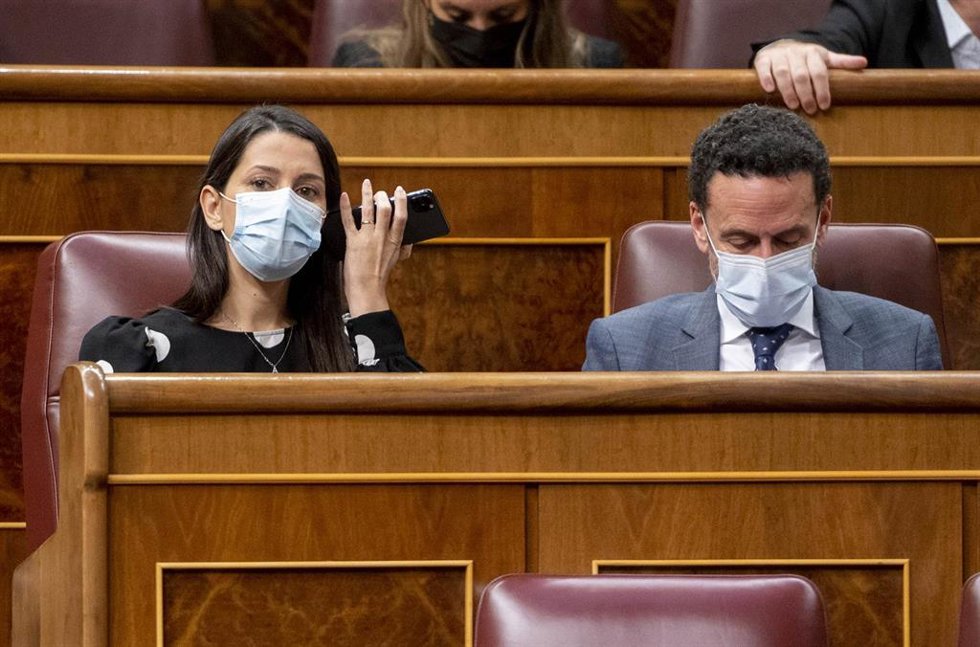 Inés Arrimadas y Edmundo Bal 