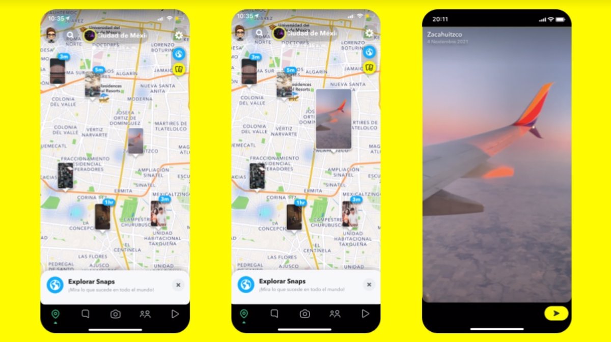 Snapchat reinvents its Map with the arrival of landscape customization 