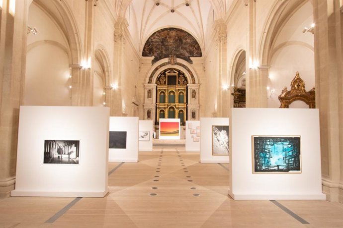 Muestra 'Mapa, Territorio, Región', ubicada en la sala de exposiciones del Palacio de San Esteban