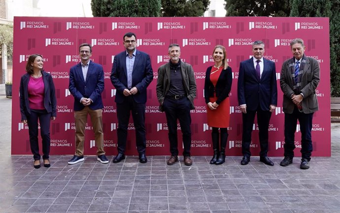 Los seis galardonados Rei Jaume I 2021