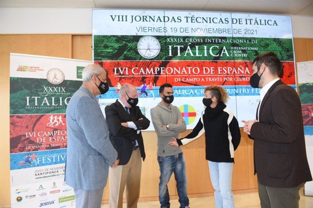 Presentación en la Diputación de Sevilla de la jornada técnica como actividad paralela dentro del programa del XXXIX Cross de Itálica.