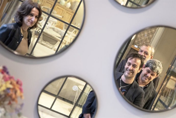 Jorge Díaz, Agustín Martínez y Antonio Mercero, los autores detrás de Carmen Mola, y Paloma Sánchez-Garnica presentan en Valncia las obras ganadora y finalista de los Premios Planeta 2021