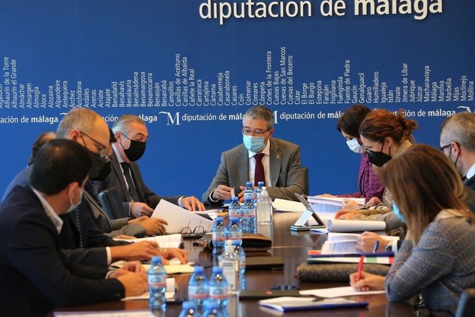 REunión del consejo de administración de Turismo Costa del Sol presidida por el presidente, Francisco Salado