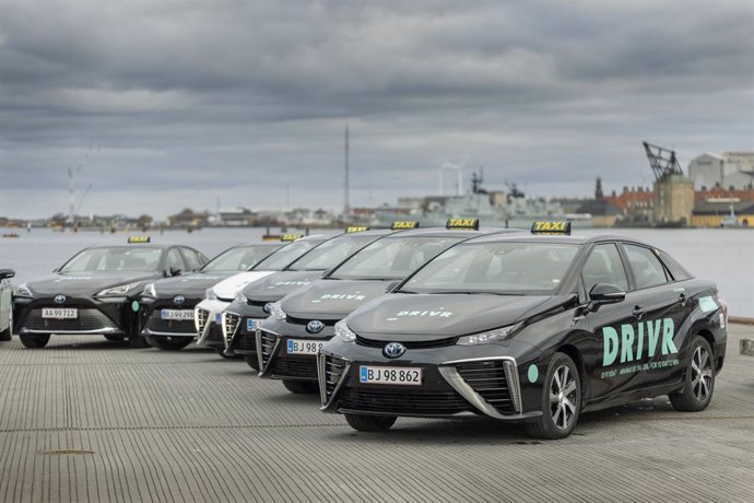 Archivo - Toyota y Drivr se alían para lanzar 100 taxis de hidrógeno en Copenhague