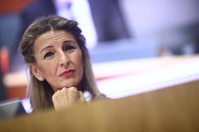 Archivo - La ministra de Trabajo y Economía Social, Yolanda Díaz
