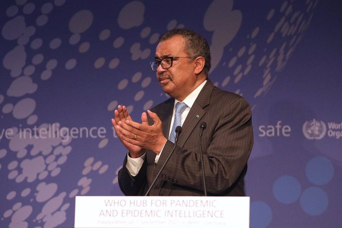 Archivo - Tedros Adhanom Ghebreyesus, director general de la OMS