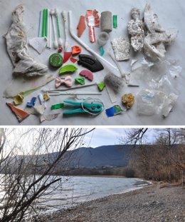 Playa del lago de Neuchtel (Suiza).