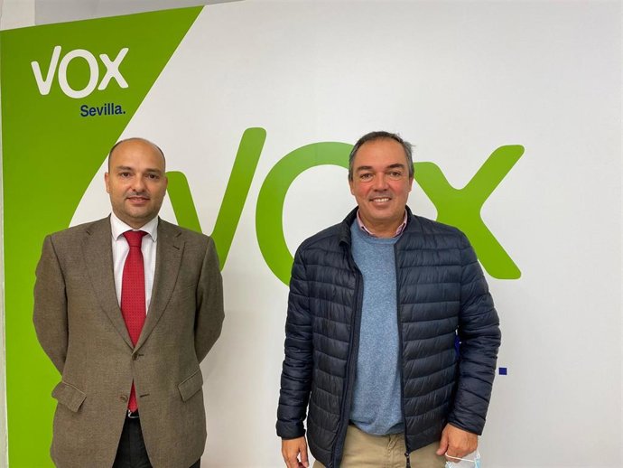 García de Polavieja con el portavoz adjunto de Vox