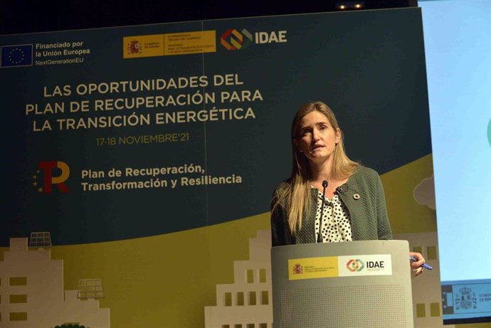 La secretaria de Estado de Energía, Sara Aagesen, en la feria Genera