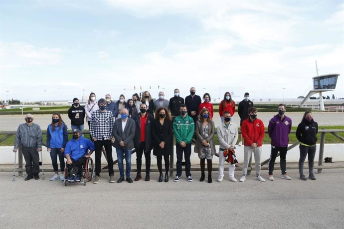 La presidenta del Consell de Mallorca, Catalina Cladera, en la presentación del programa en Son Pardo.