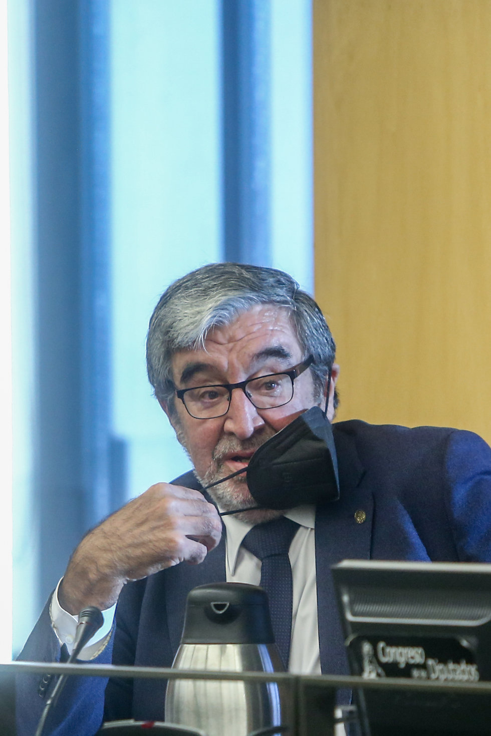 El excomisario general de Policía Judicial José García Losada comparece en la comisión de investigación de la operación Kitchen del Congreso de los Diputados