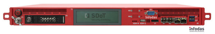 The Bi-directional cross domain solution SDoT Security Gateway, 19, 1U