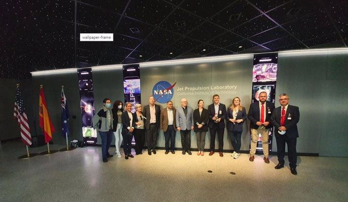El presidente de Ciudades Patrimonio participa en una visita a la NASA
