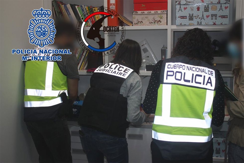 Archivo - Policía Nacional y Policía Nacional de Francia, detienen a 15 personas por explotar sexualmente a mujeres paraguayas
