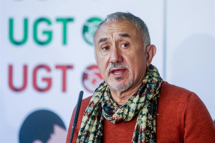 El secretario general de UGT, Pepe Álvarez, en una imagen de archivo 