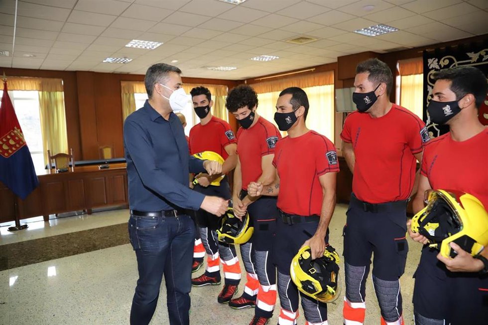 Incorporación de ocho nuevos bomberos al Consorcio de Emergencias de Lanzarote