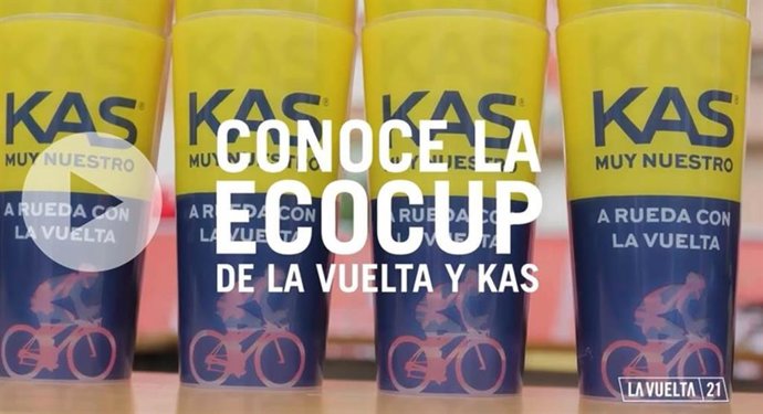 La Vuelta y KAS donan 10.000 euros a la ONG Paisaje Limpio gracias a la EcoCup.