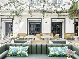 Restaurante Café de la Plaza del hotel Pestana Plaza Mayor.