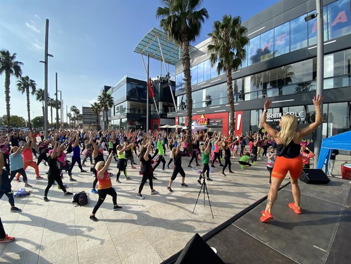 Masterclass de Zumba en el C.C. Sant Boi.