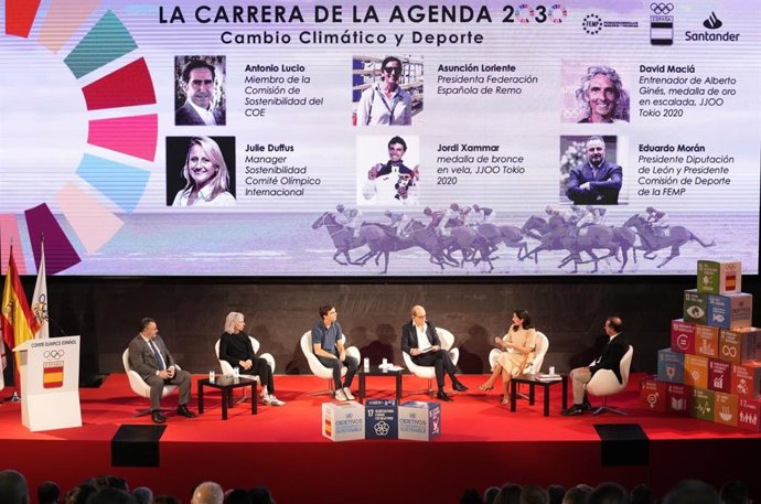 El presidente de la Diputación de León, Eduardo Morán, participa en el II Congreso de Sostenibilidad del COE.