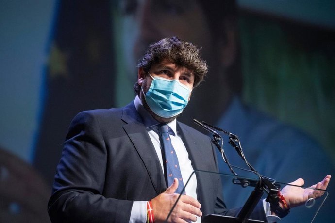 El jefe del Ejecutivo regional, Fernando López Miras, inaugura el Congreso Costa Cálida Sport Business Región de Murcia